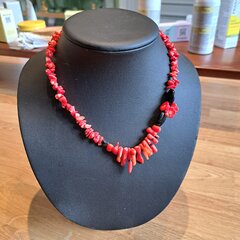 Unieke ketting - Koraal