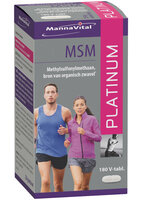 MSM  PLATINUM - Mannavita - 180 caps