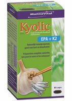 Kyolic EPA + K2 - Mannavital - t.h.t. 10/25 - Too good to go. Nog minstens 12 maanden werkzaam na opening!