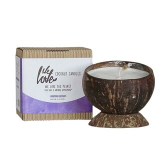 We Love The Planet - sojawas kokosnoot kaars - Charming Chestnut