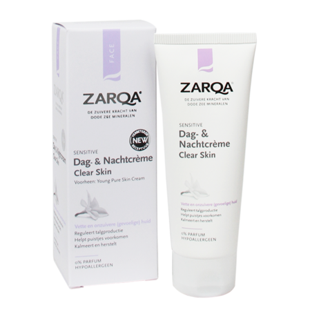 Zarqa Dag- & Nachtcrème: Clear Skin 