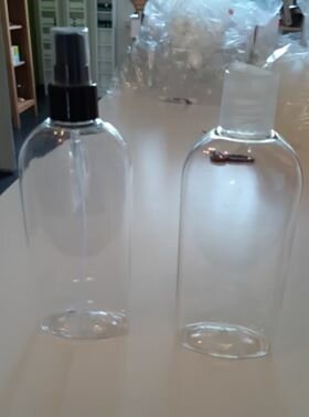 Spray wit voor fles 24 mm