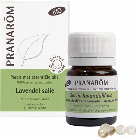 Parels met essentiële olie van lavendel salie 
