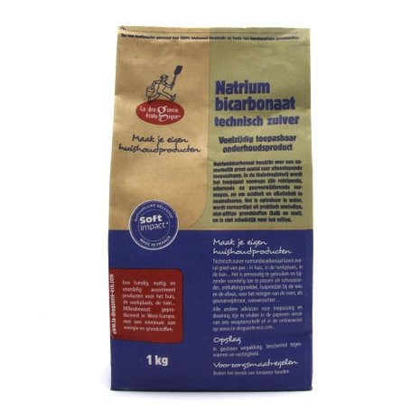  Natrium bicarbonaat technisch zuiver - 1kg - La Droguerie Ecologique