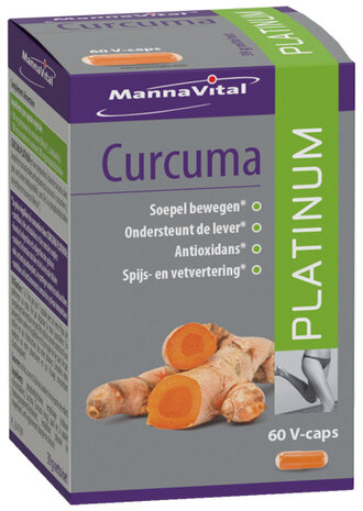 CURCUMA PLATINIUM - Mannavita - 60 caps