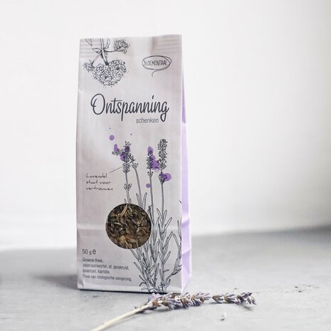 Losse kruidenthee - "Ontspanning  schenken" 