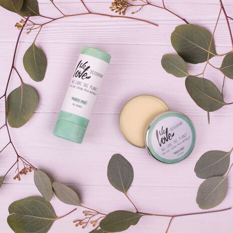 Deodorant stick - Mighty Mint - 65 gram - we love the planet 