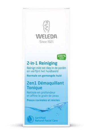 2-in-1 Reiniger & Toner - Weleda