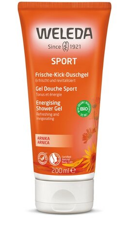 Arnica Sport Douchegel - Weleda - Too good to go (12/25) tenminste nog 9 maanden houdbaar