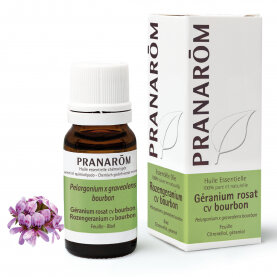 Rozengeranium rozen cv Bourbon - Pelargonium graveolens - 10 ml - 10/25 PROMO