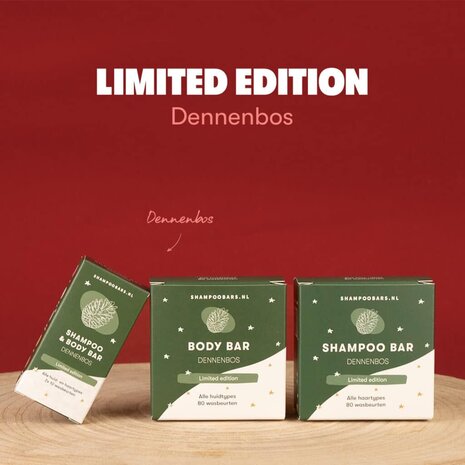Body Bar Dennenbos (limited edition) - Shampoo Bars