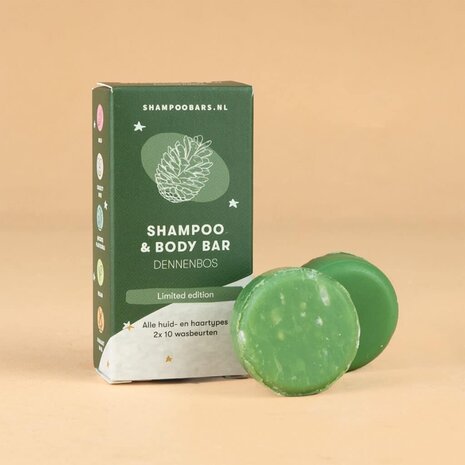 Mini Shampoo &amp; Body Bar Dennenbos (limited edition) - Shampoo Bars