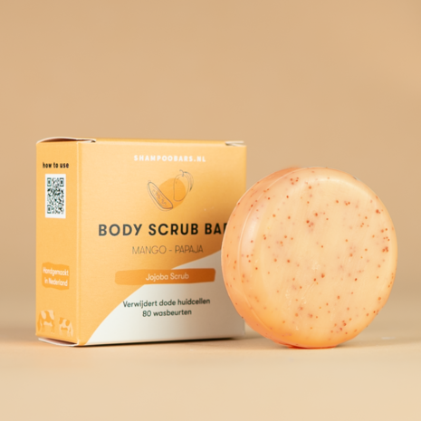 Body Scrub Bar - Mango Papaja