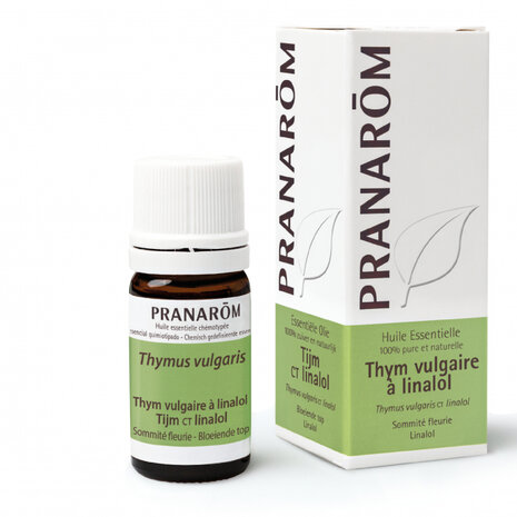 Tijm ct linalol -bio - Thymus vulgaris ct linalol - 5 ml - too good to go (09/25) tenminste 12 maanden langer houdbaar