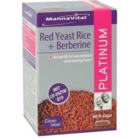 Red Yeast Rice + Berberine - Mannavital
