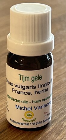 Tijm, gele- Thymus vulgaris linaloliferum - 11 ml - MVH