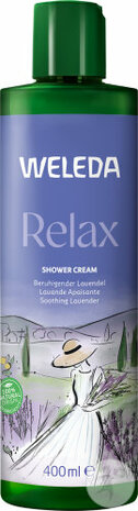 Weleda - relax douchecr&egrave;me lavendel  - 400 ml 