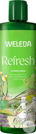 Weleda - refresh douchecr&egrave;me citrus - 400 ml 
