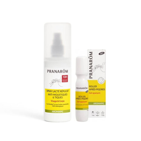 PROMO - Muggen- en tekenwerende spray + after-bite roller - Bio