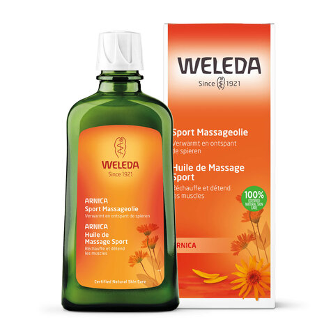 Arnica sport massageolie - 100 ml - Weleda