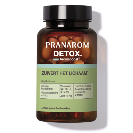 Aromaboost Detox - voedingssupplement - Pranarom - 60 capsules 
