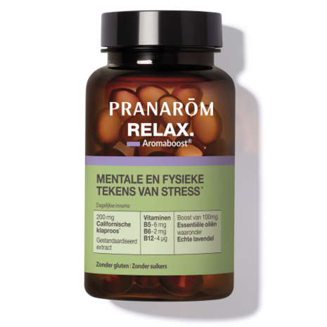 Aromaboost Relax - voedingssupplement - Pranarom - 60 capsules 
