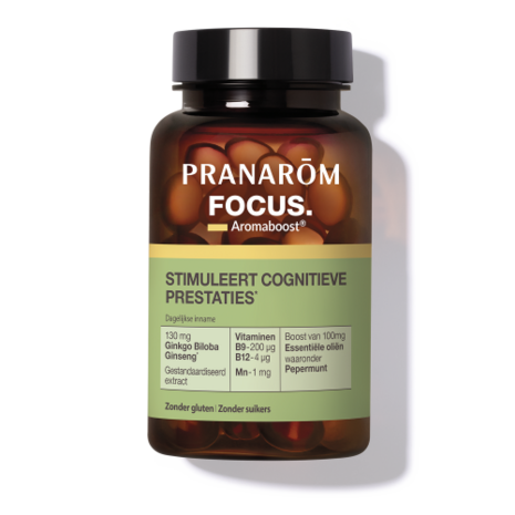 Aromaboost Focus - voedingssupplement - Pranarom - 60 capsules 
