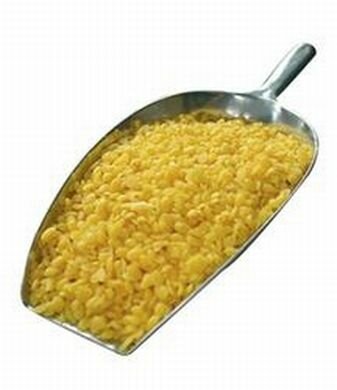 Bijenwas korrels geel - cera flava - BIO - 