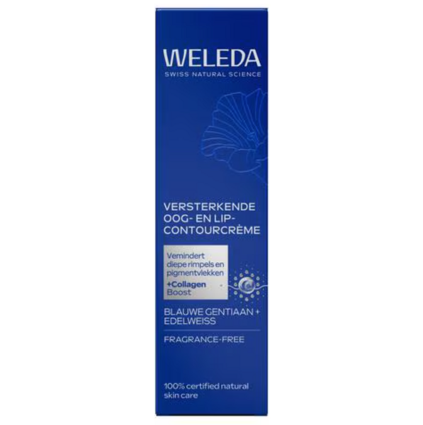 Versterkende Oog- en Lipcontourcr&egrave;me - Blauwe Gentiaan &amp; Edelweiss - 10 ml - Weleda