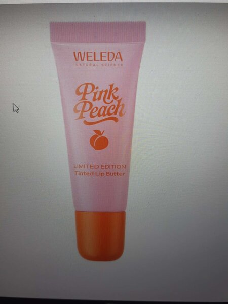 Pink Peach tinted lip balm - 7 ml - Weleda