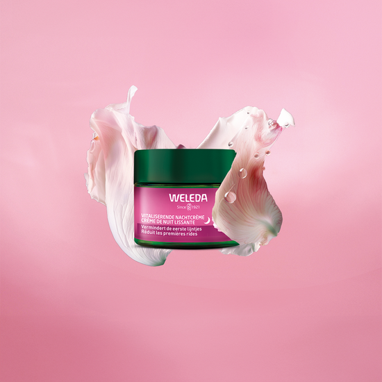Vitaliserende nachtcr&egrave;me - Wilde rozen en witte thee - Weleda - 40 ml 