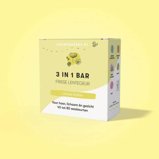 3 in 1 bar - frisse lentegeur