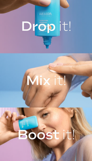Hyaluronic Boost Serum Drops - Weleda