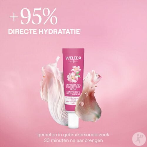 Vitaliserende oogcontourcr&egrave;me - Wilde Rozen en witte thee - Weleda 