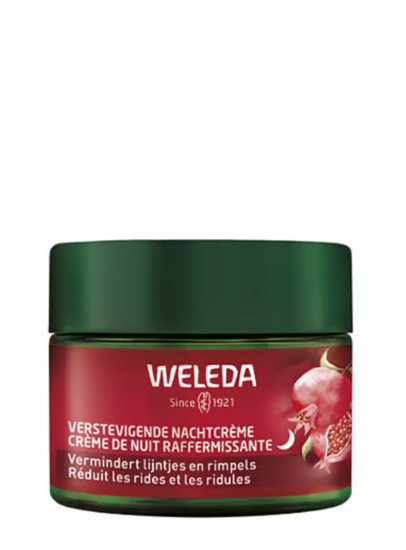 Verstevigende nachtcr&egrave;me - Granaatappel &amp; Maca - Weleda - 40 ml