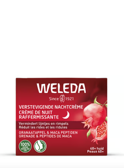 Verstevigende nachtcr&egrave;me - Granaatappel &amp; Maca - Weleda - 40 ml