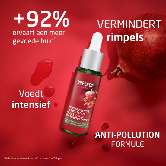Too good to go - Verstevigende gezichtsolie - Granaatappel &amp; Maca - Weleda - 30 ml