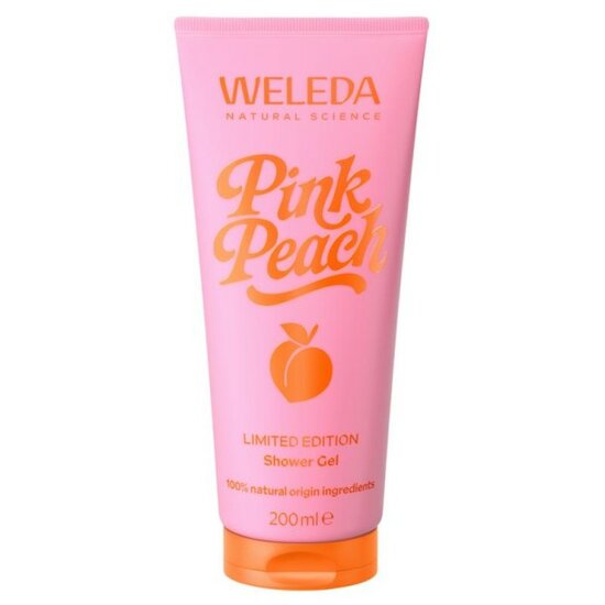 Pink Peach douchegel - limited edition - Weleda - 200 ml