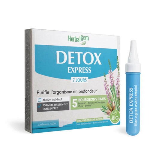 Detox express - Herbalgem - 7*10 ml 
