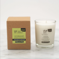 Geurkaars - Rozemarijn & watermunt - Yours Naturally