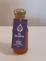 Lavendel citroen - ambachtelijke siroop - De Sroperie  - biologisch - 240 ml