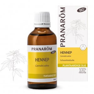 Hennep olie - Cannabis sativa - Pranarôm - 50 ml